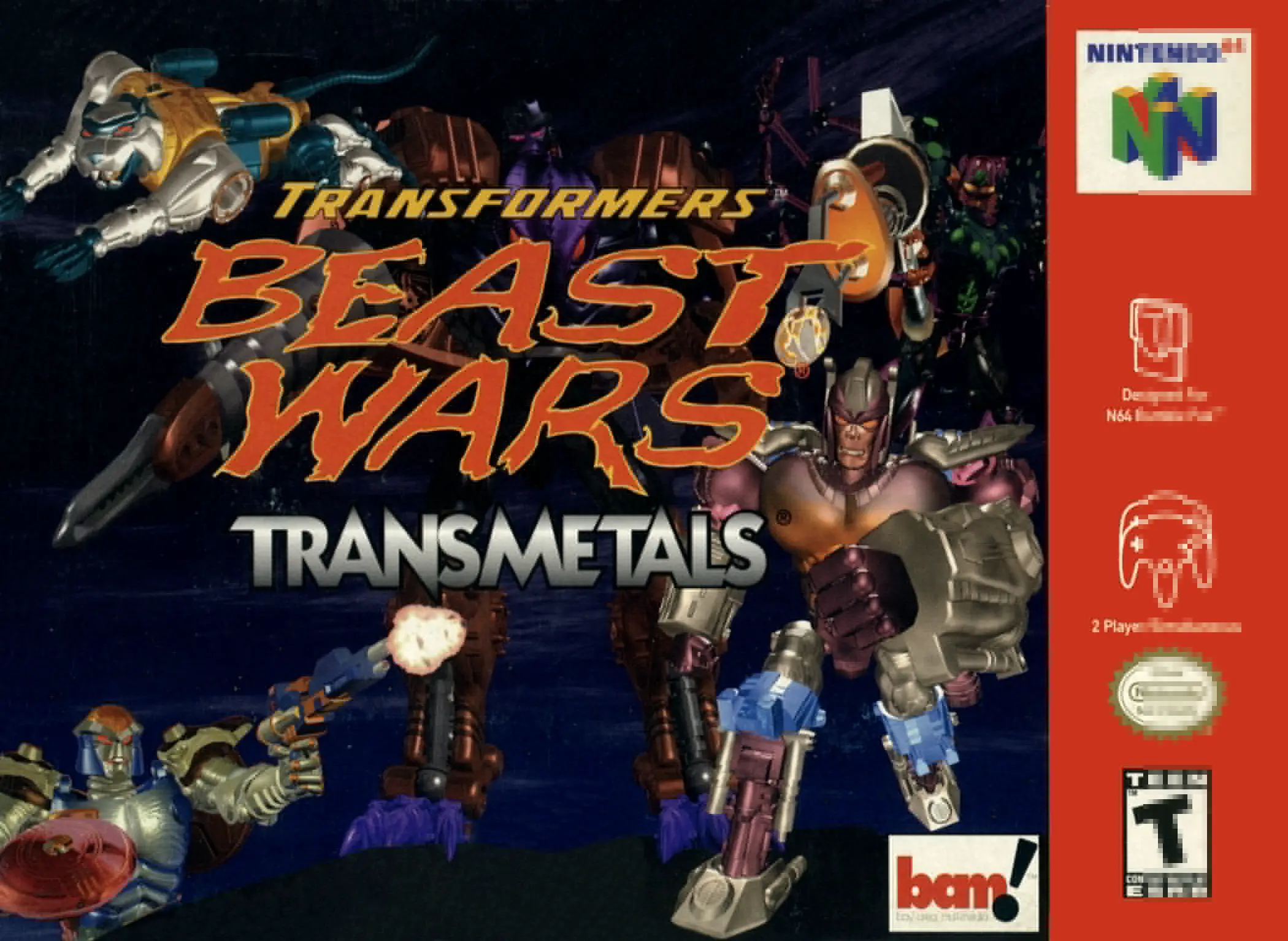 Capa de Transformers: Beast Wars Transmetals