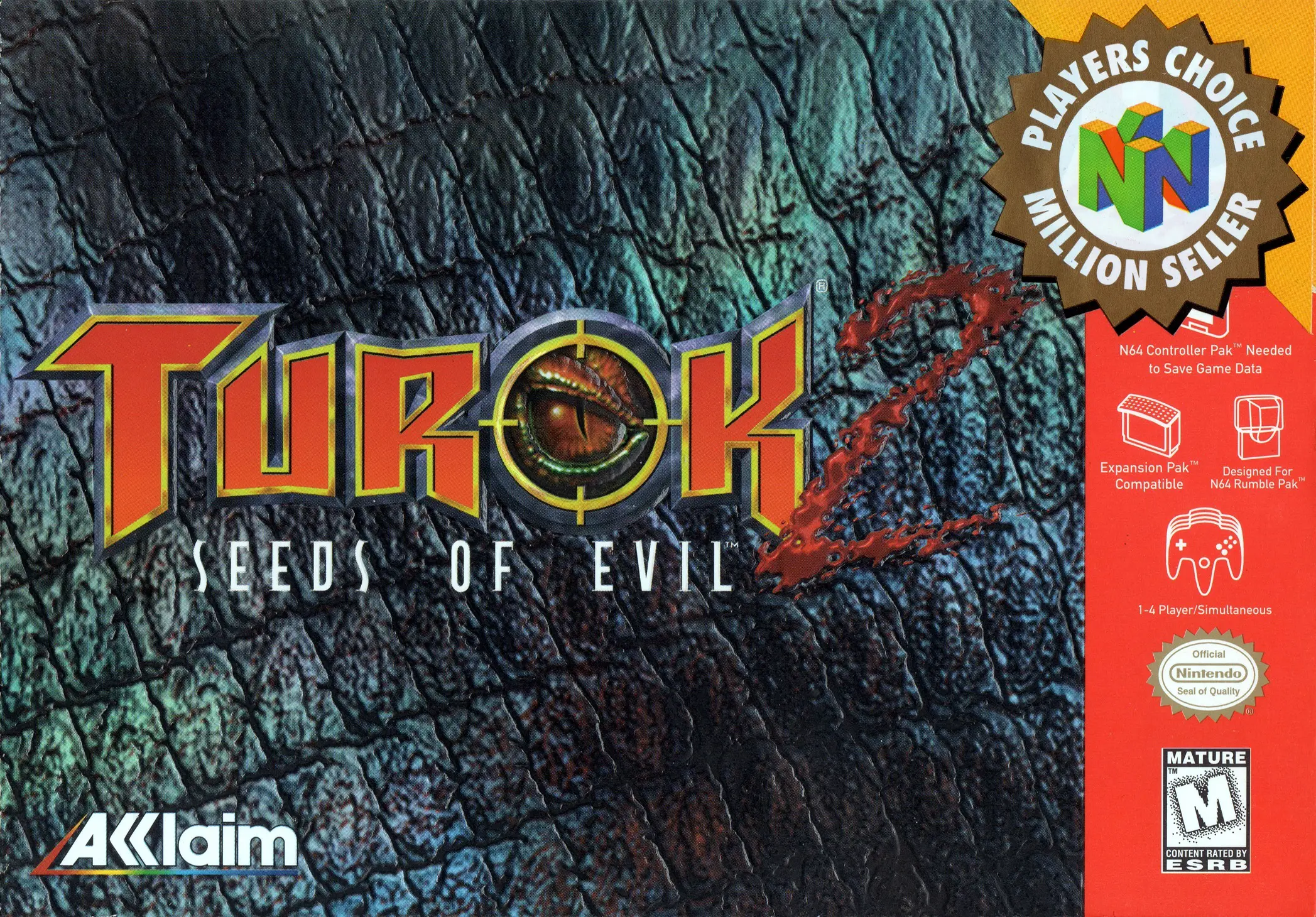 Capa de Turok 2: Seeds of Evil