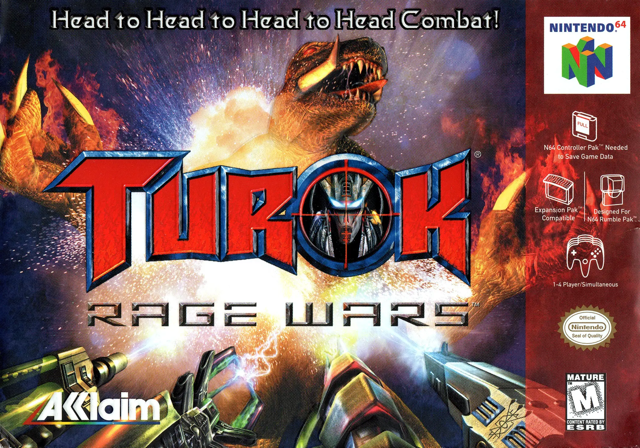 Capa de Turok: Rage Wars
