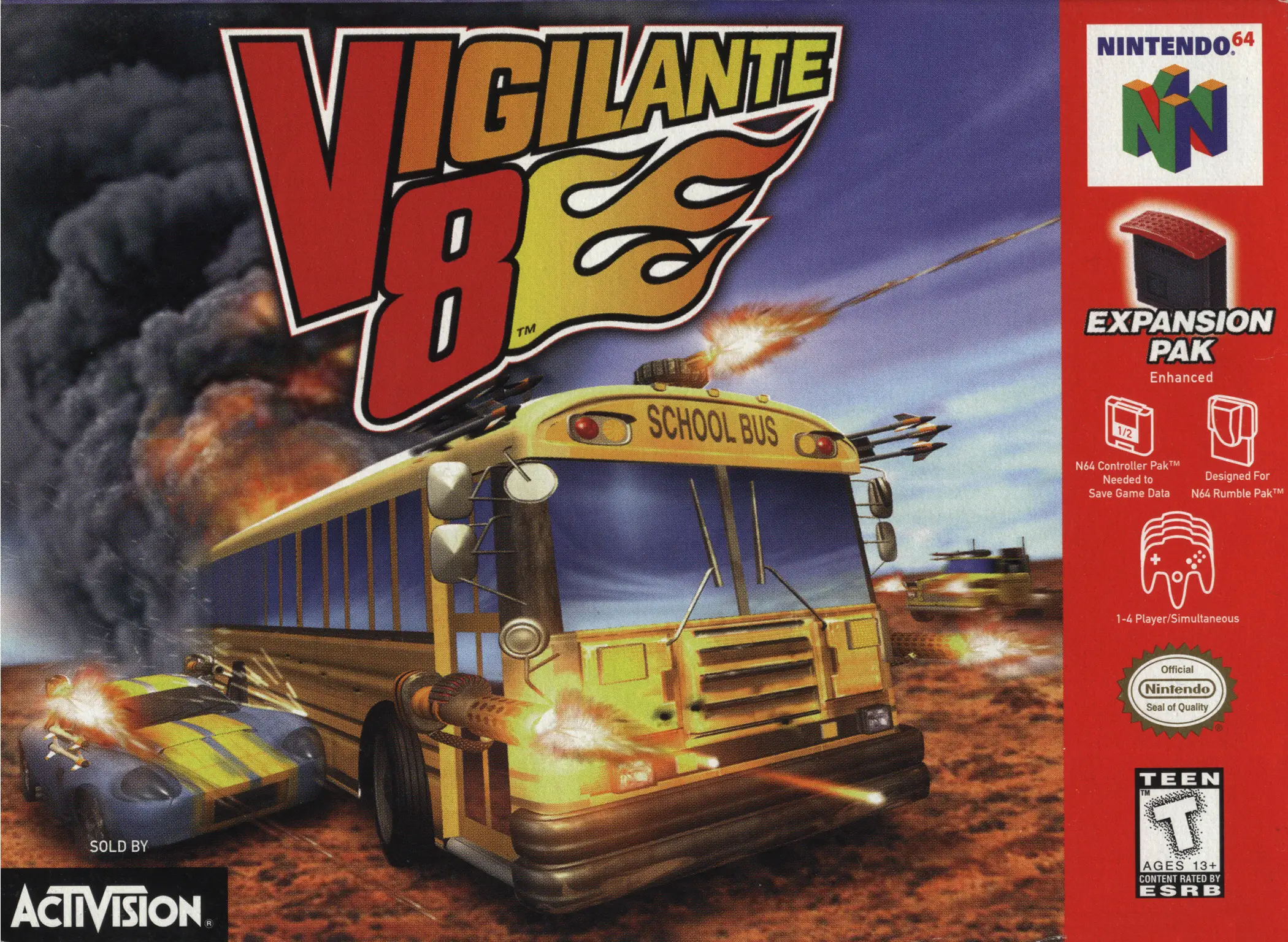 Capa de Vigilante 8