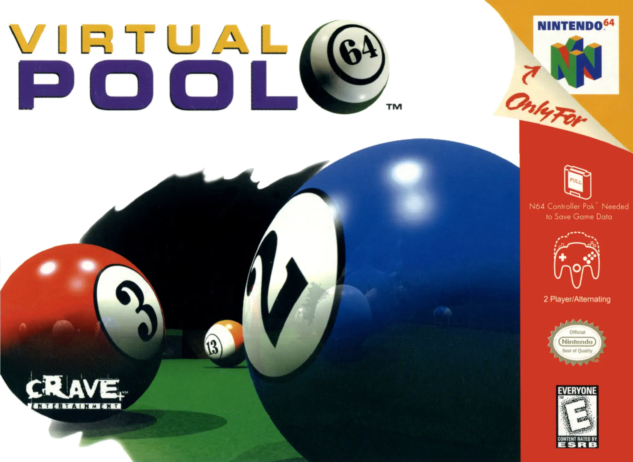 Capa de Virtual Pool 64
