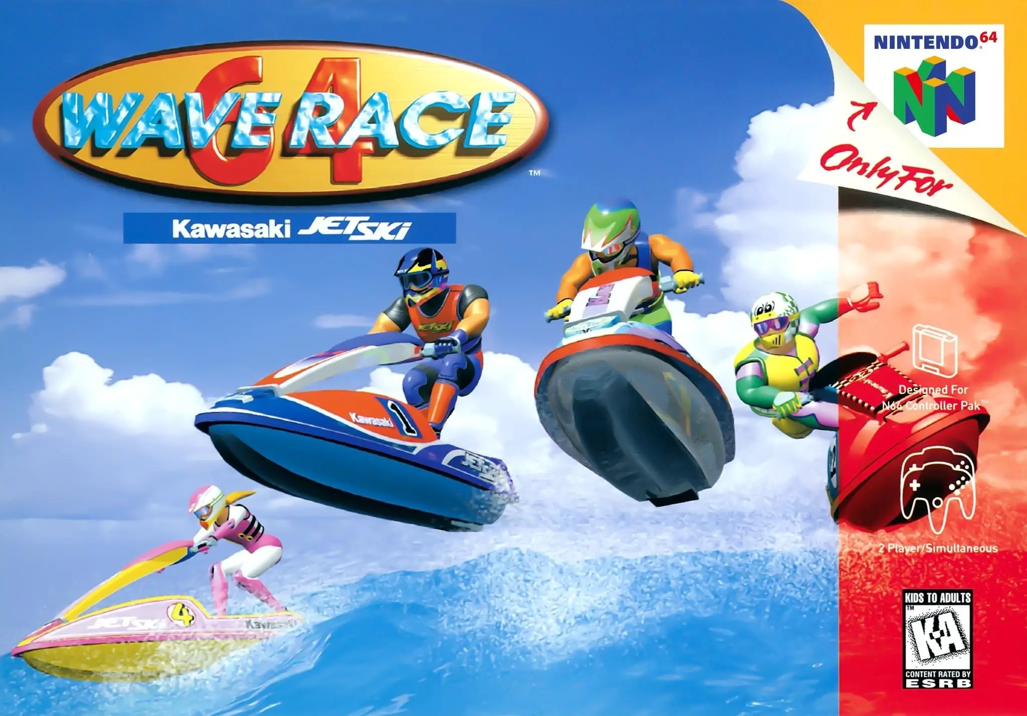 Capa de Wave Race 64