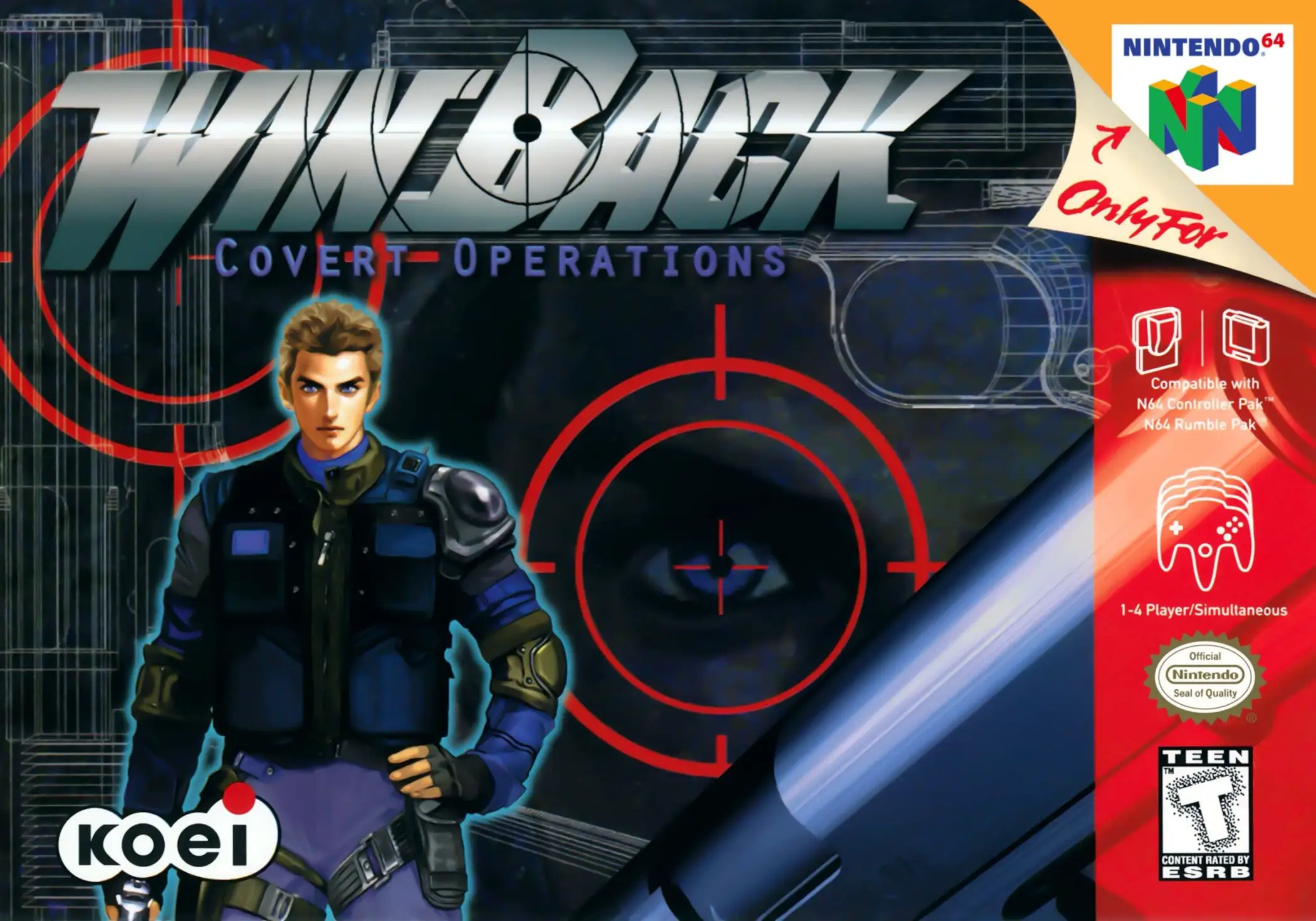 Capa de WinBack: Covert Operations
