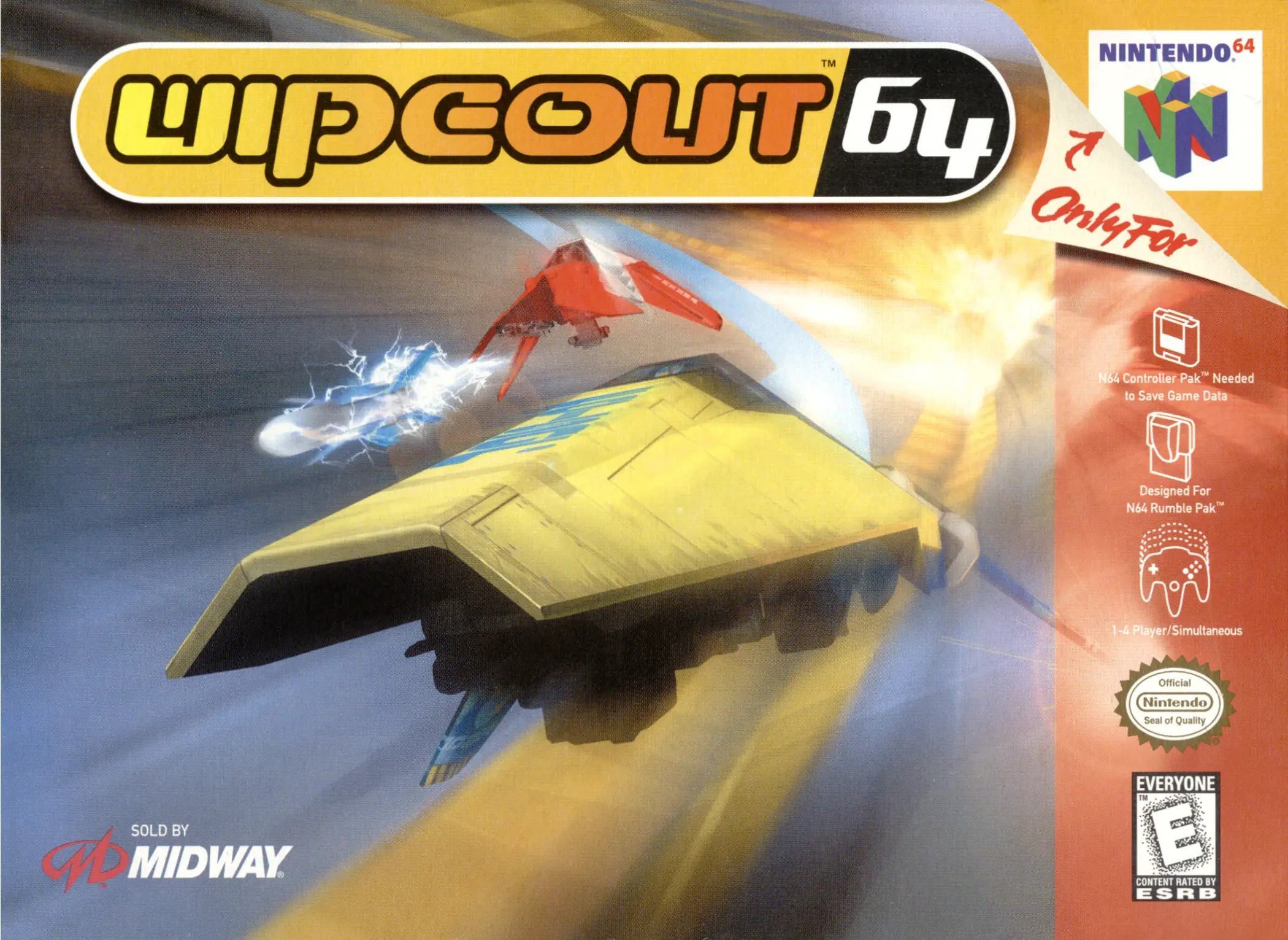 Capa de Wipeout 64