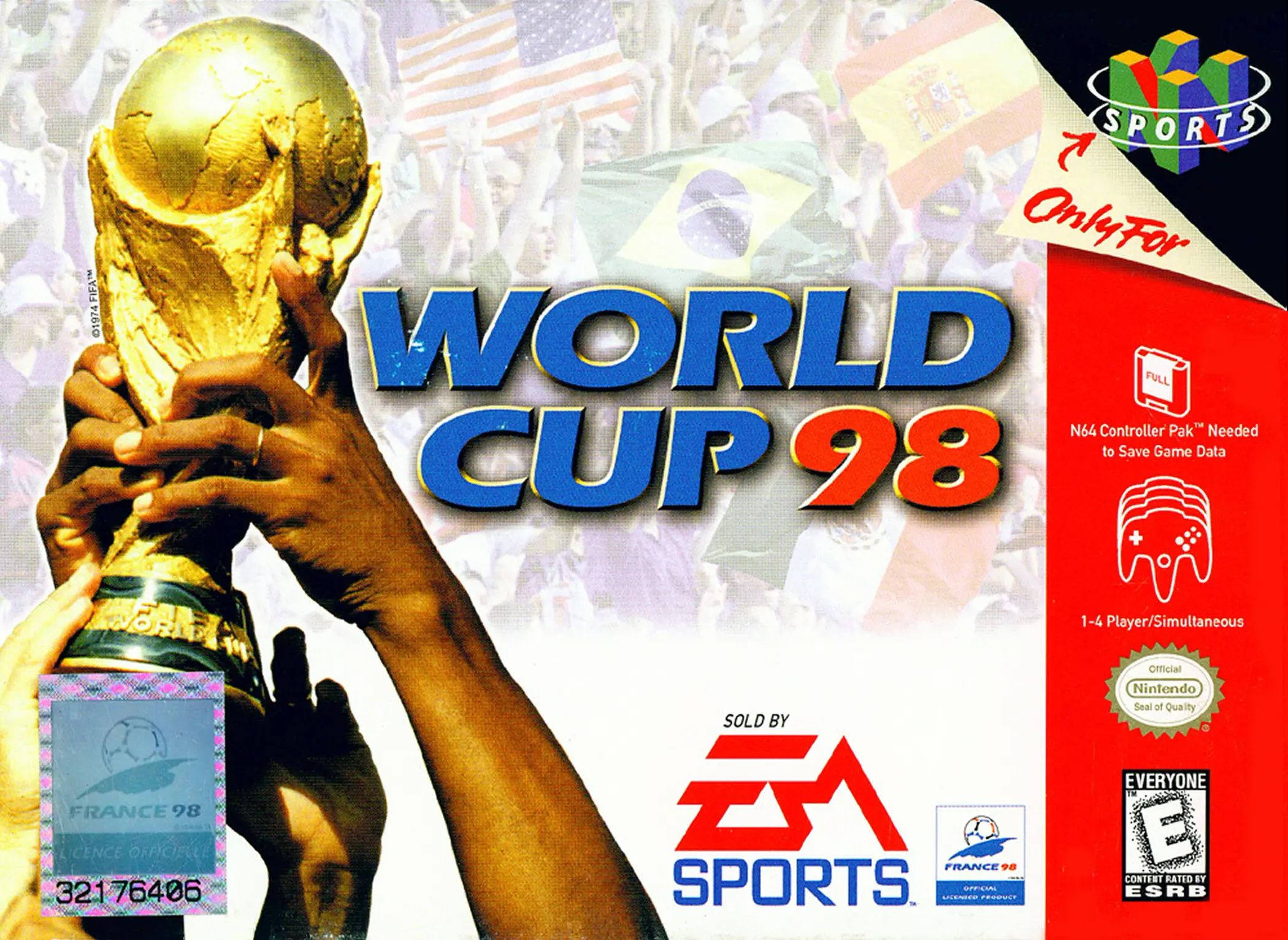 Capa de World Cup 98