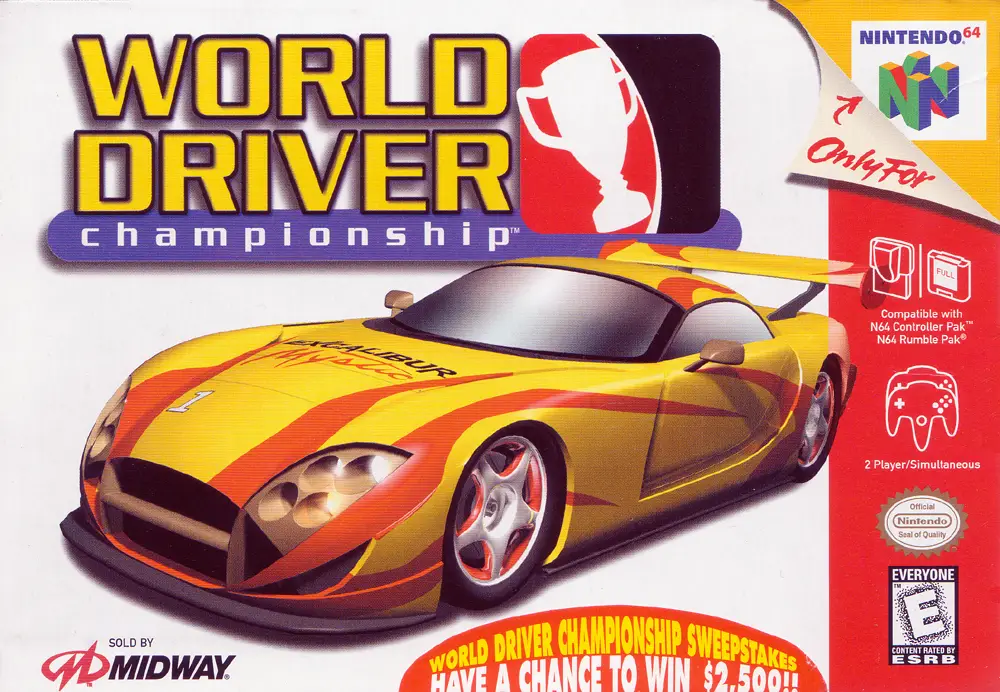 Capa de World Driver Championship