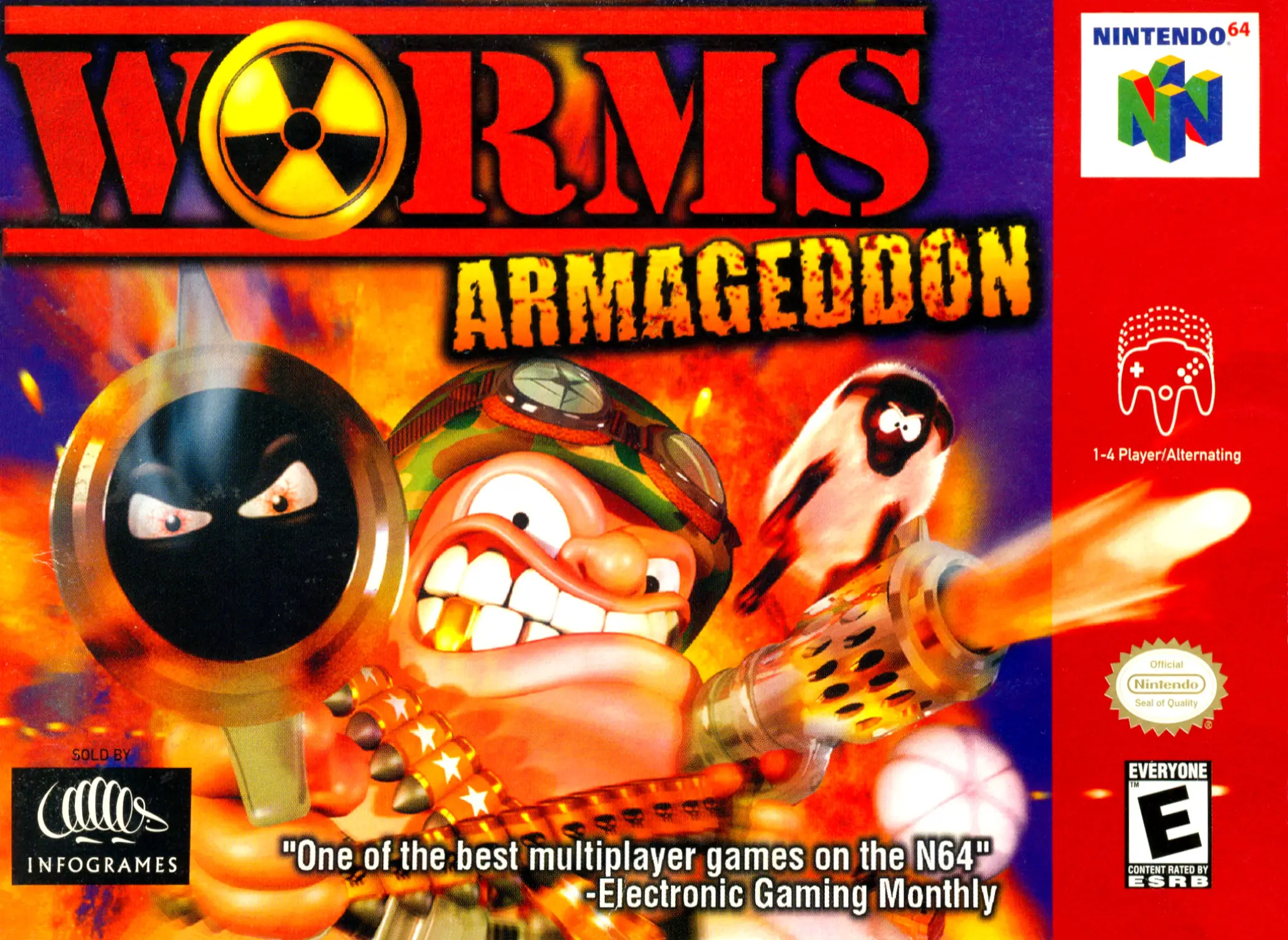 Capa de Worms Armageddon