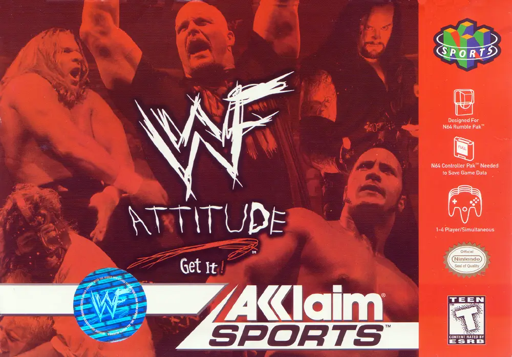 Capa de WWF Attitude