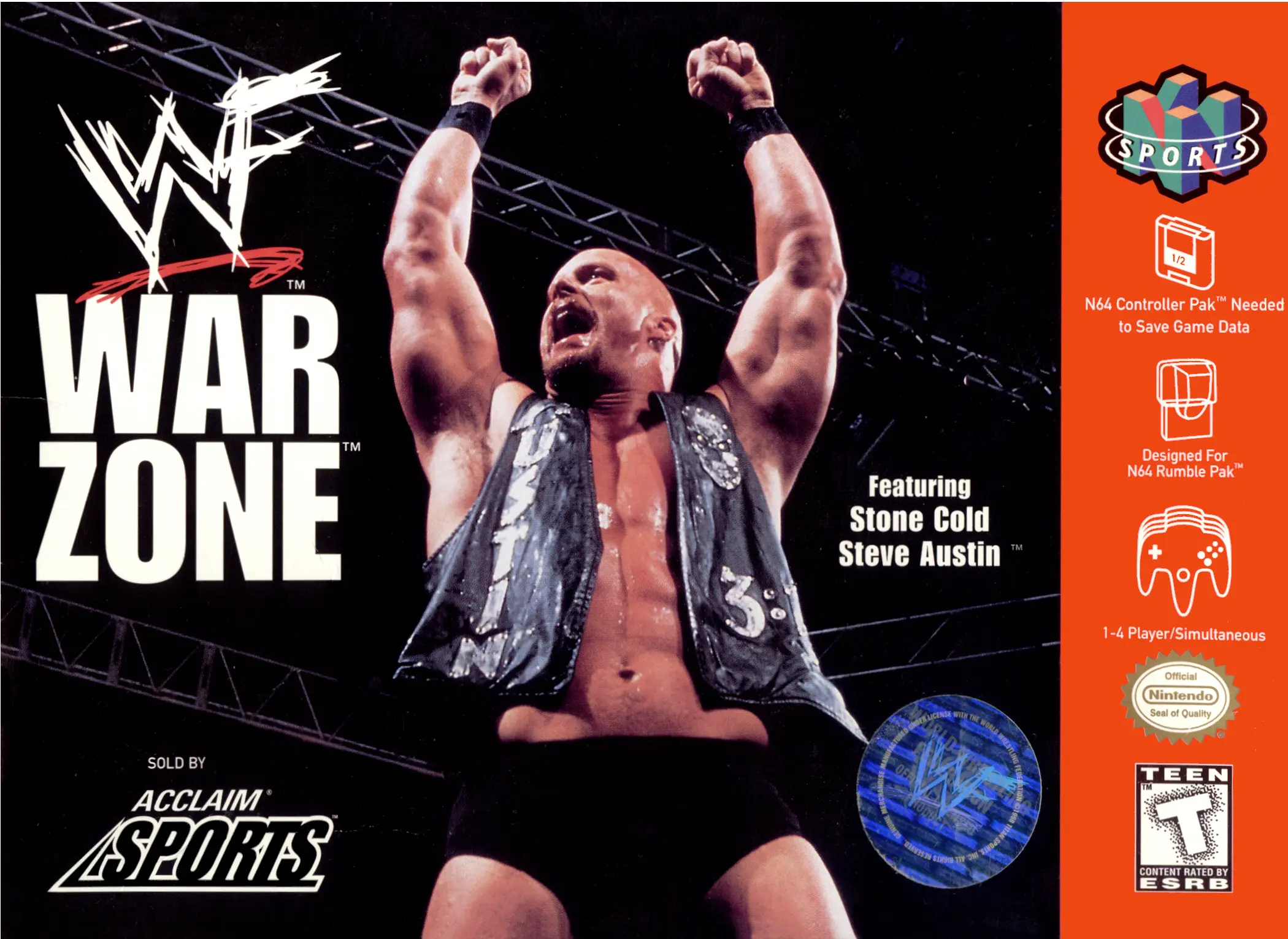 Capa de WWF War Zone