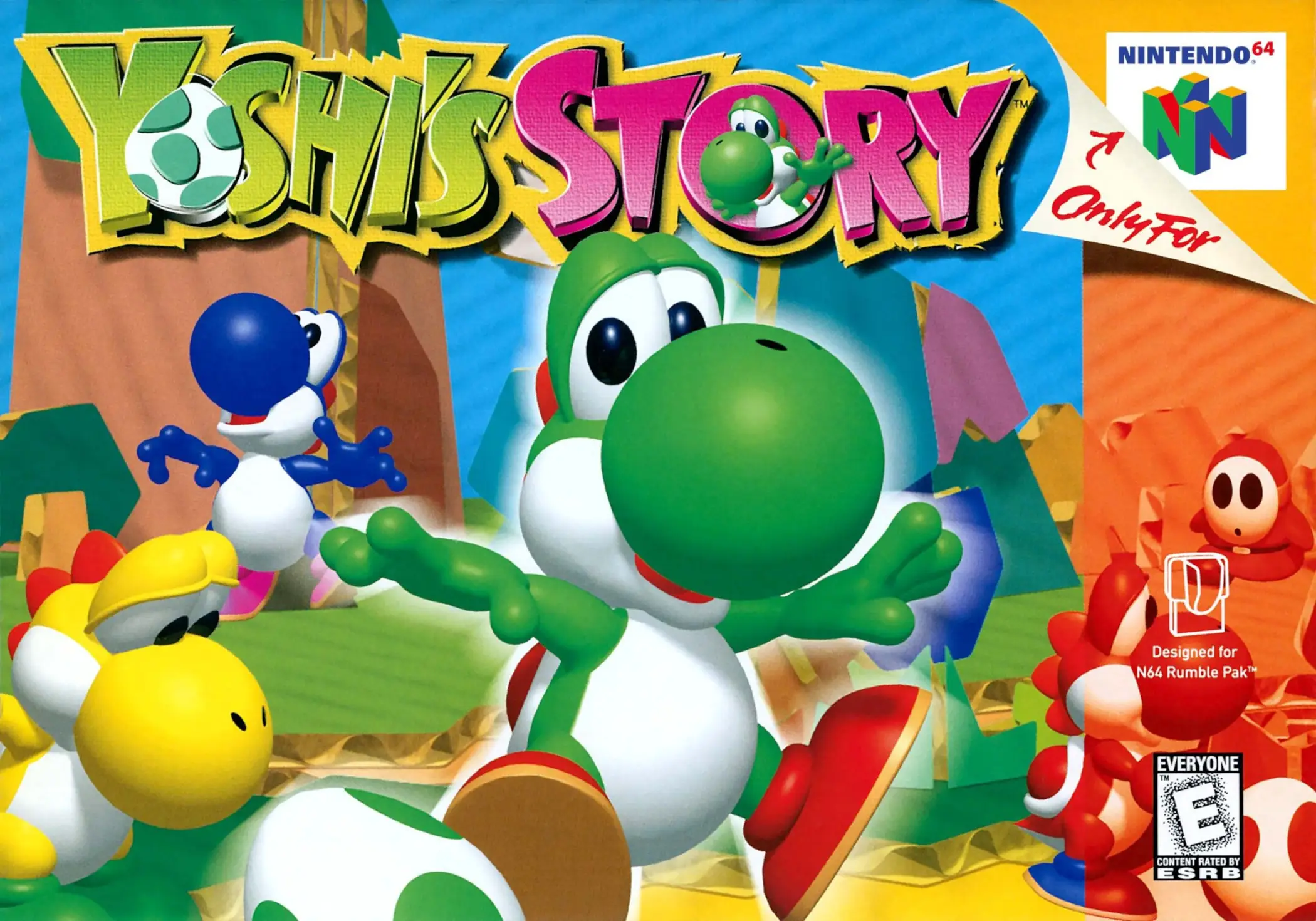 Capa de Yoshi's Story