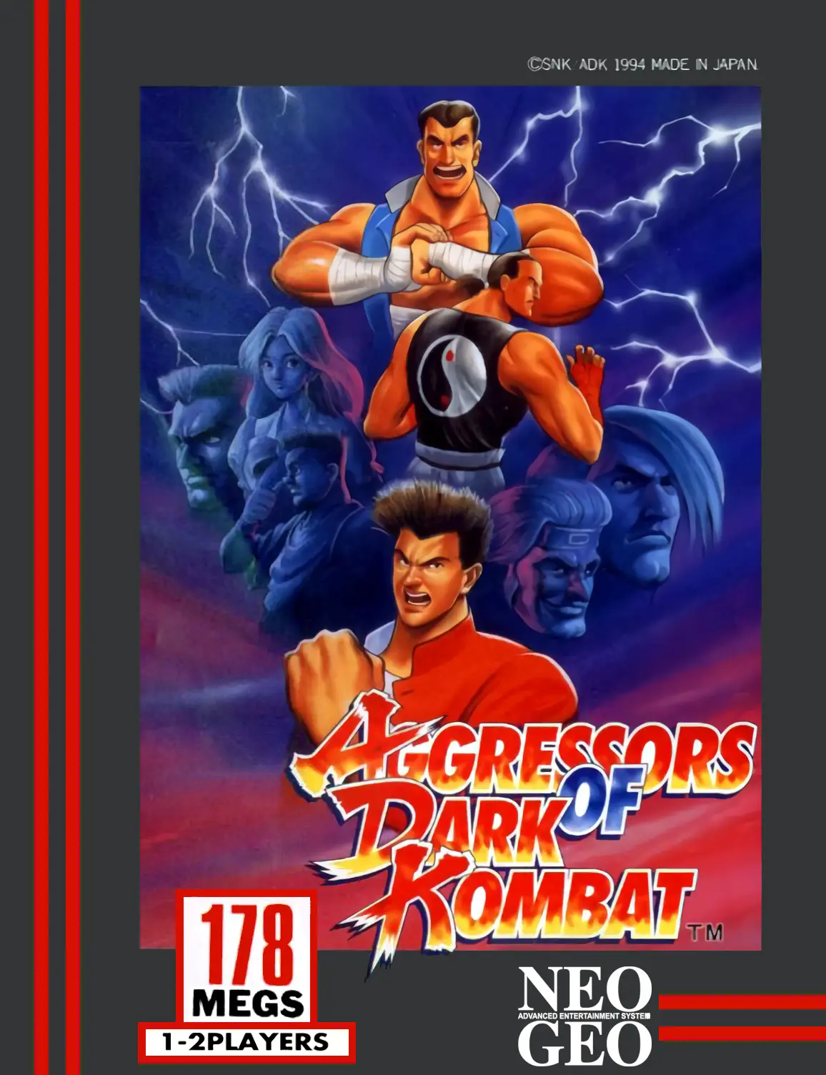 Capa de Aggressors of Dark Kombat