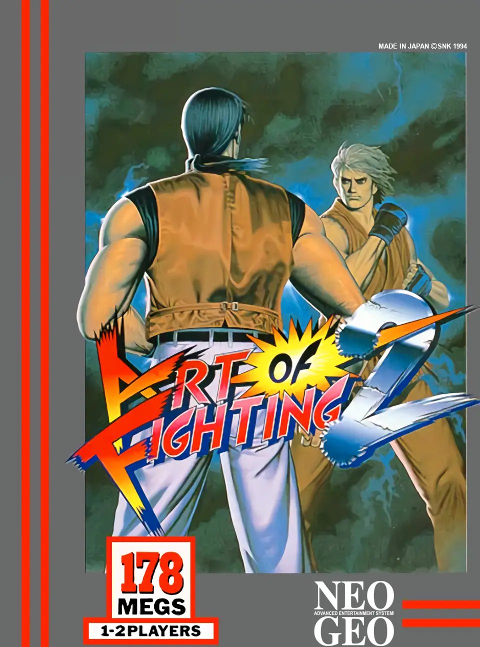 Capa de Art of Fighting 2