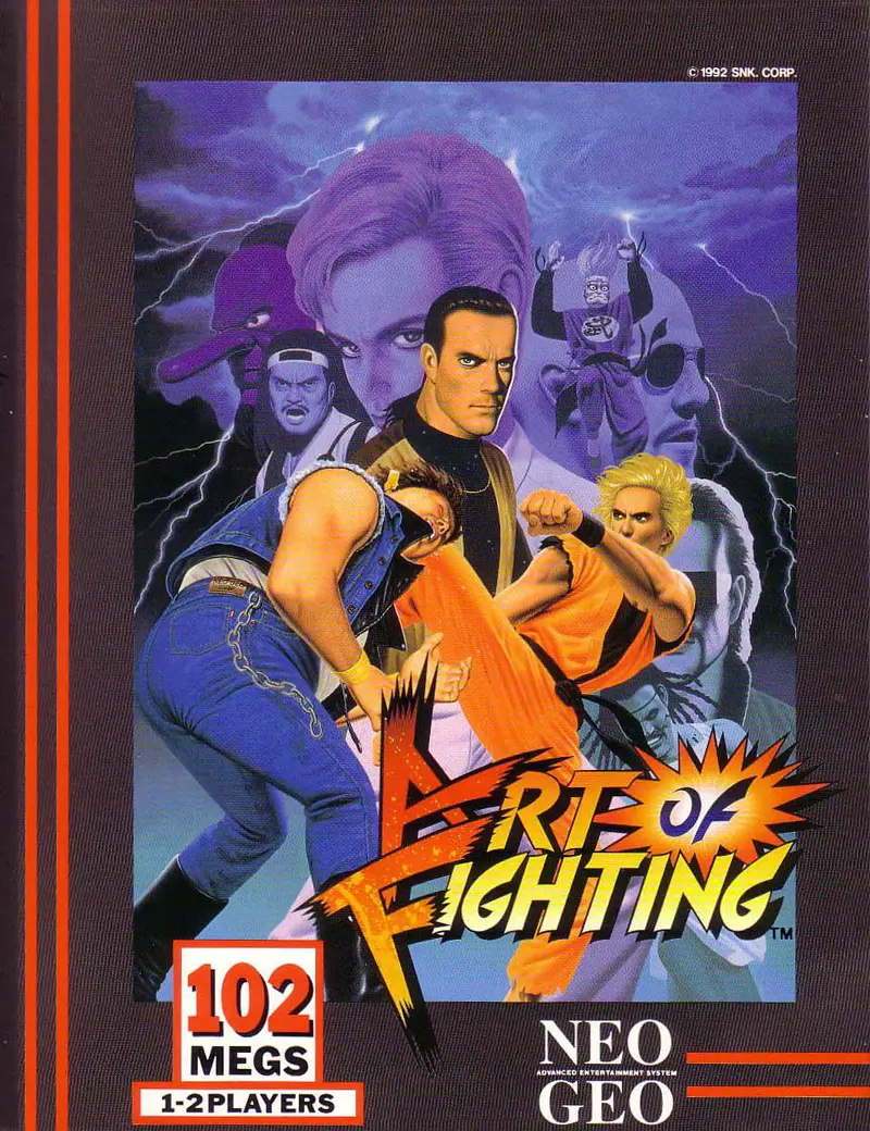 Capa de Art Of Fighting