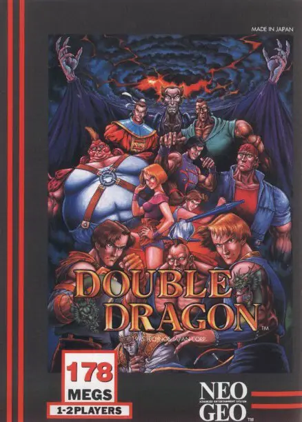 Capa de Double Dragon
