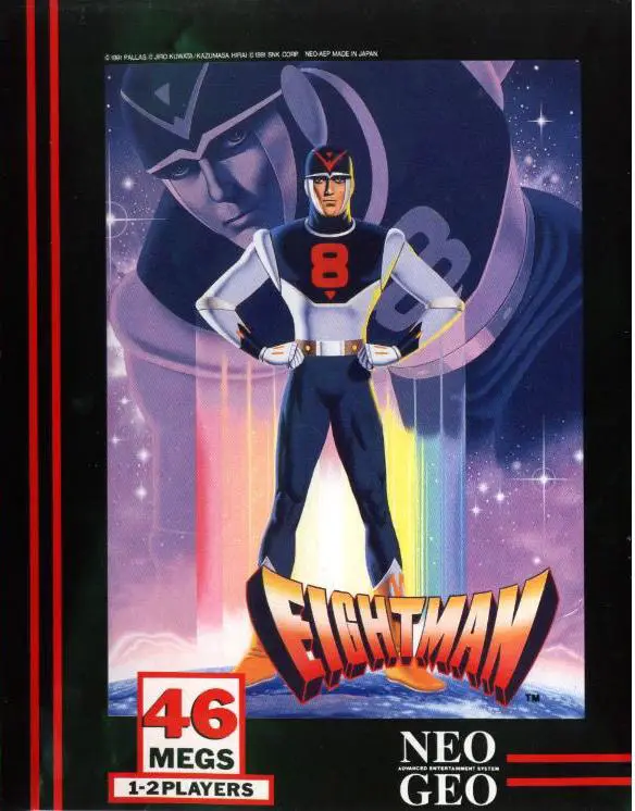Capa de Eight Man