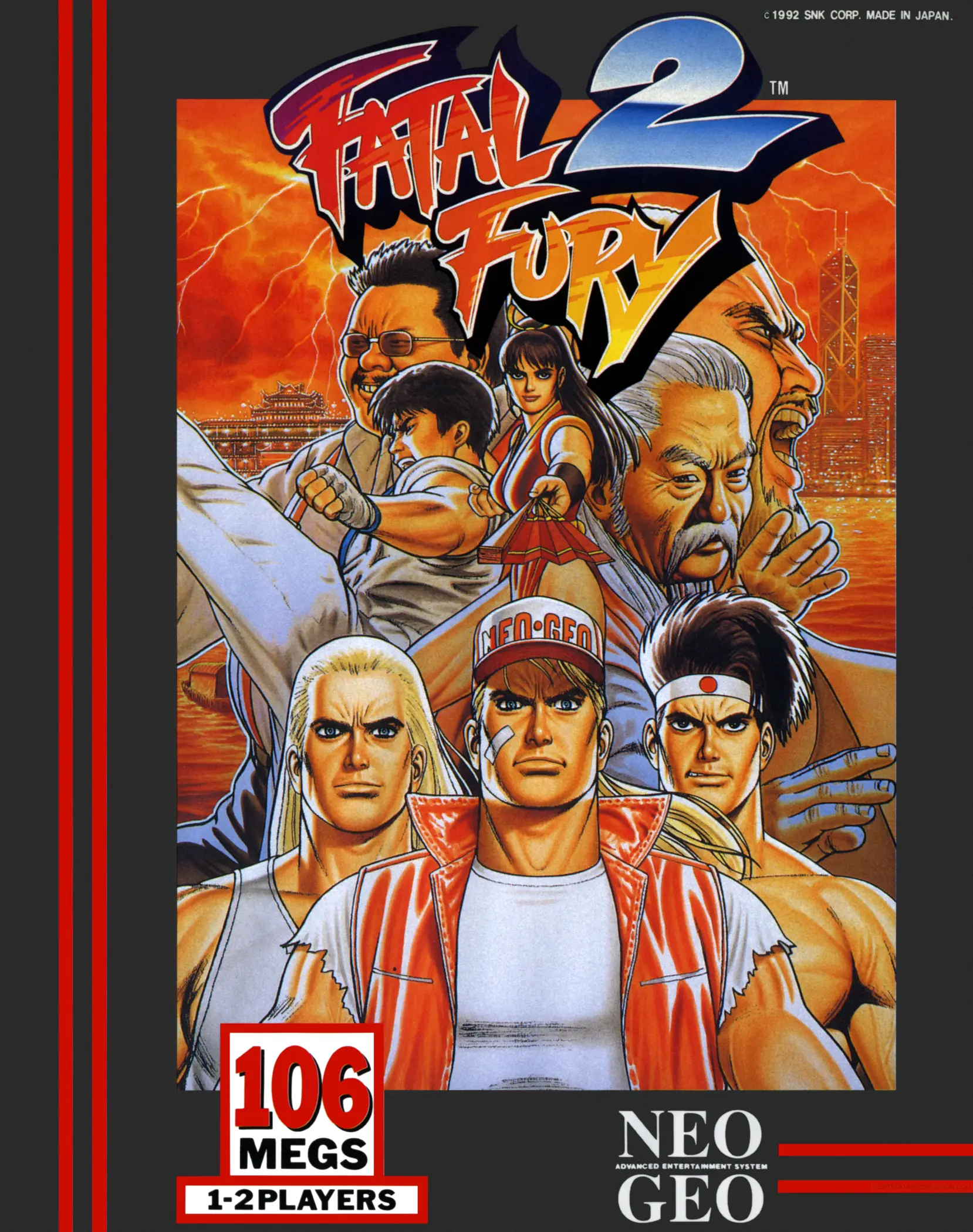 Capa de Fatal Fury 2