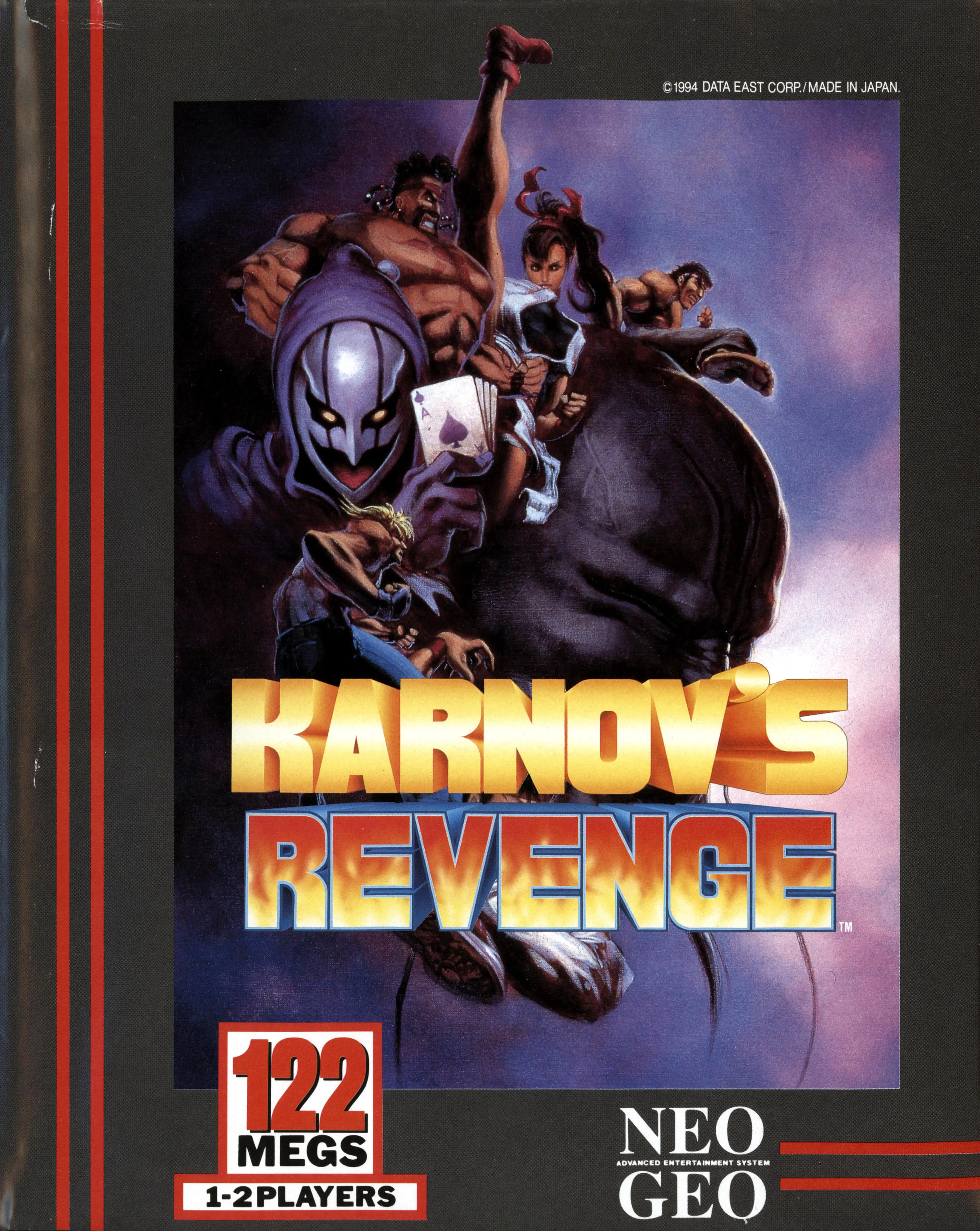 Capa de Karnov's Revenge