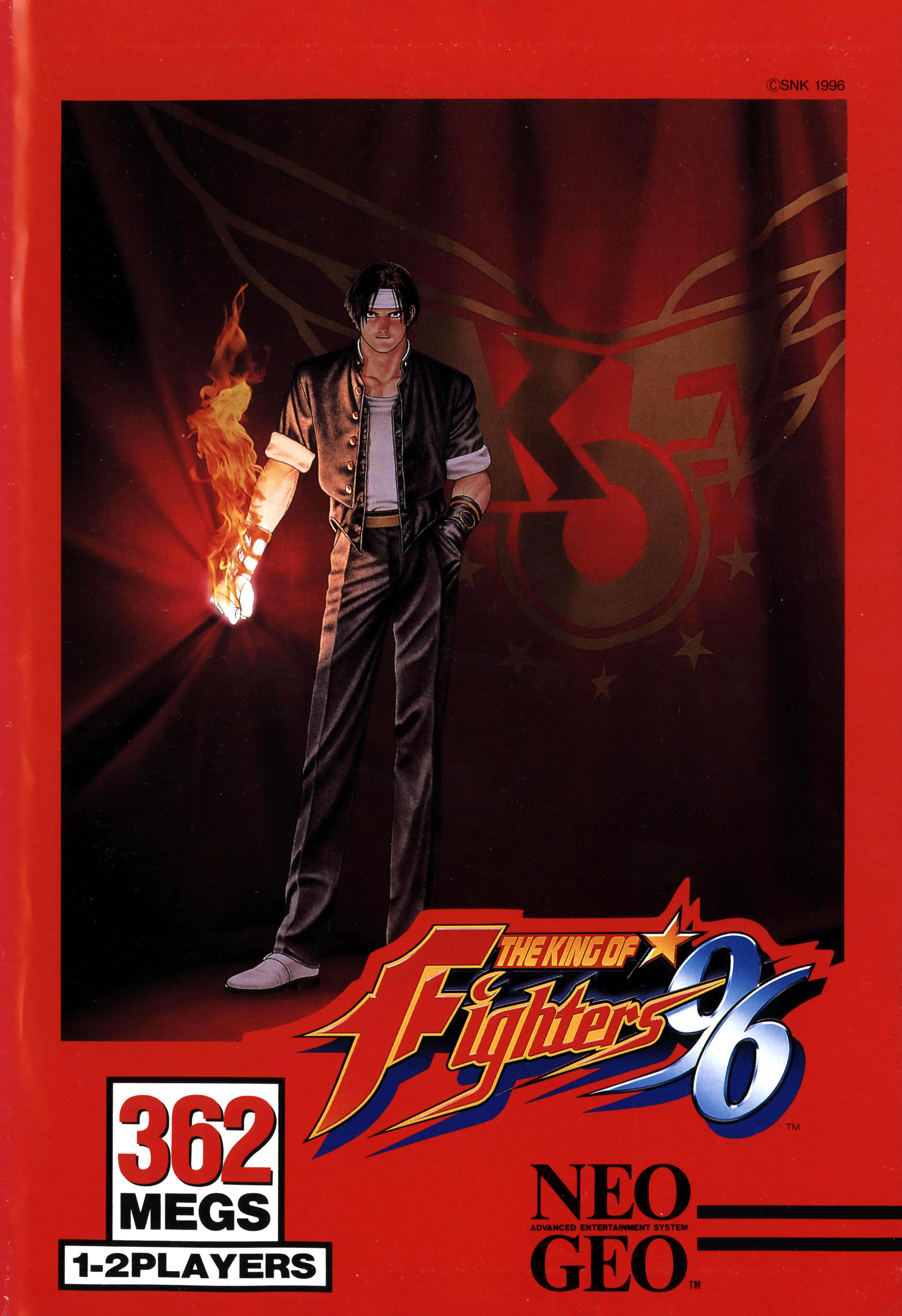 Capa de King of Fighters '96