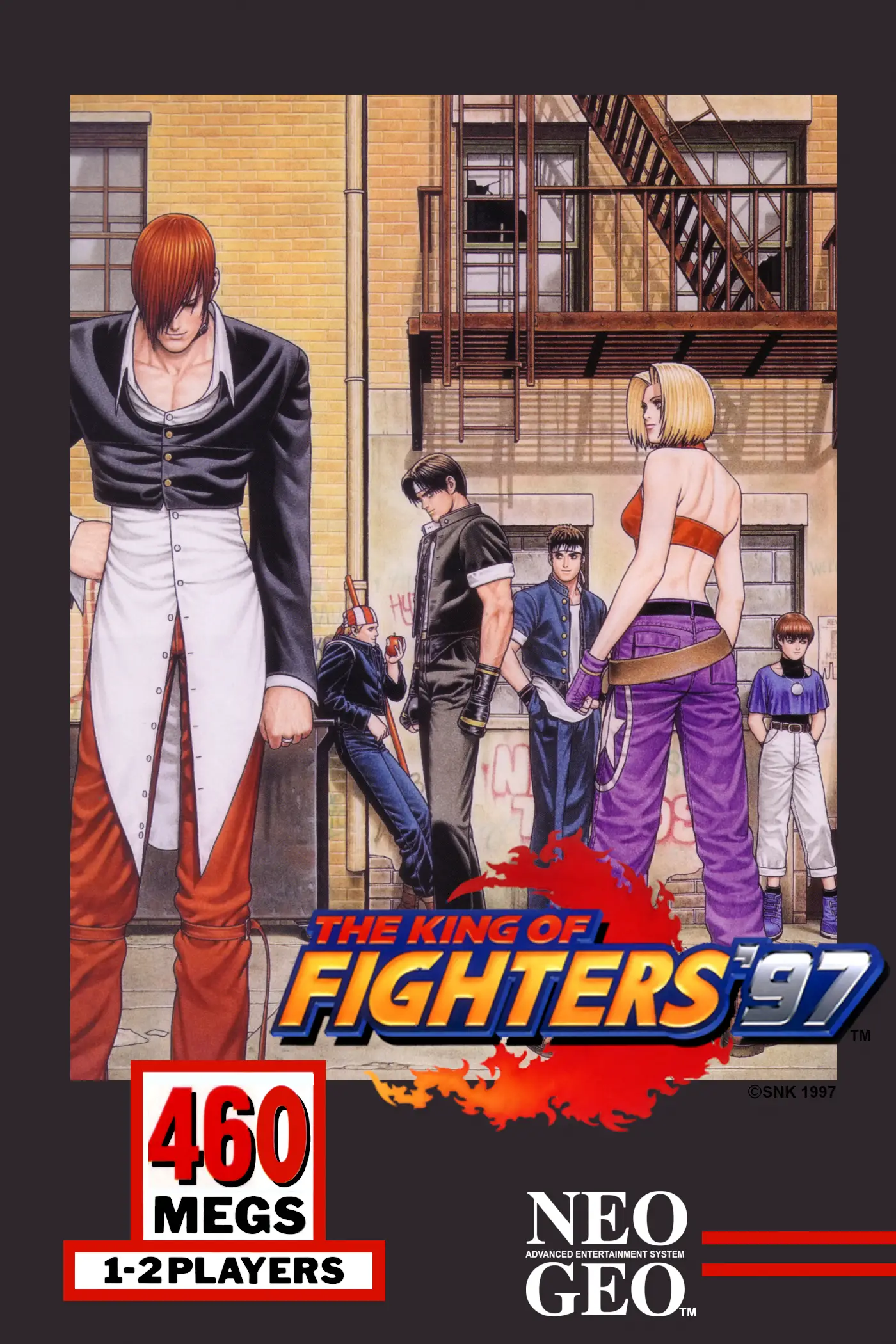 Capa de King of Fighters '97