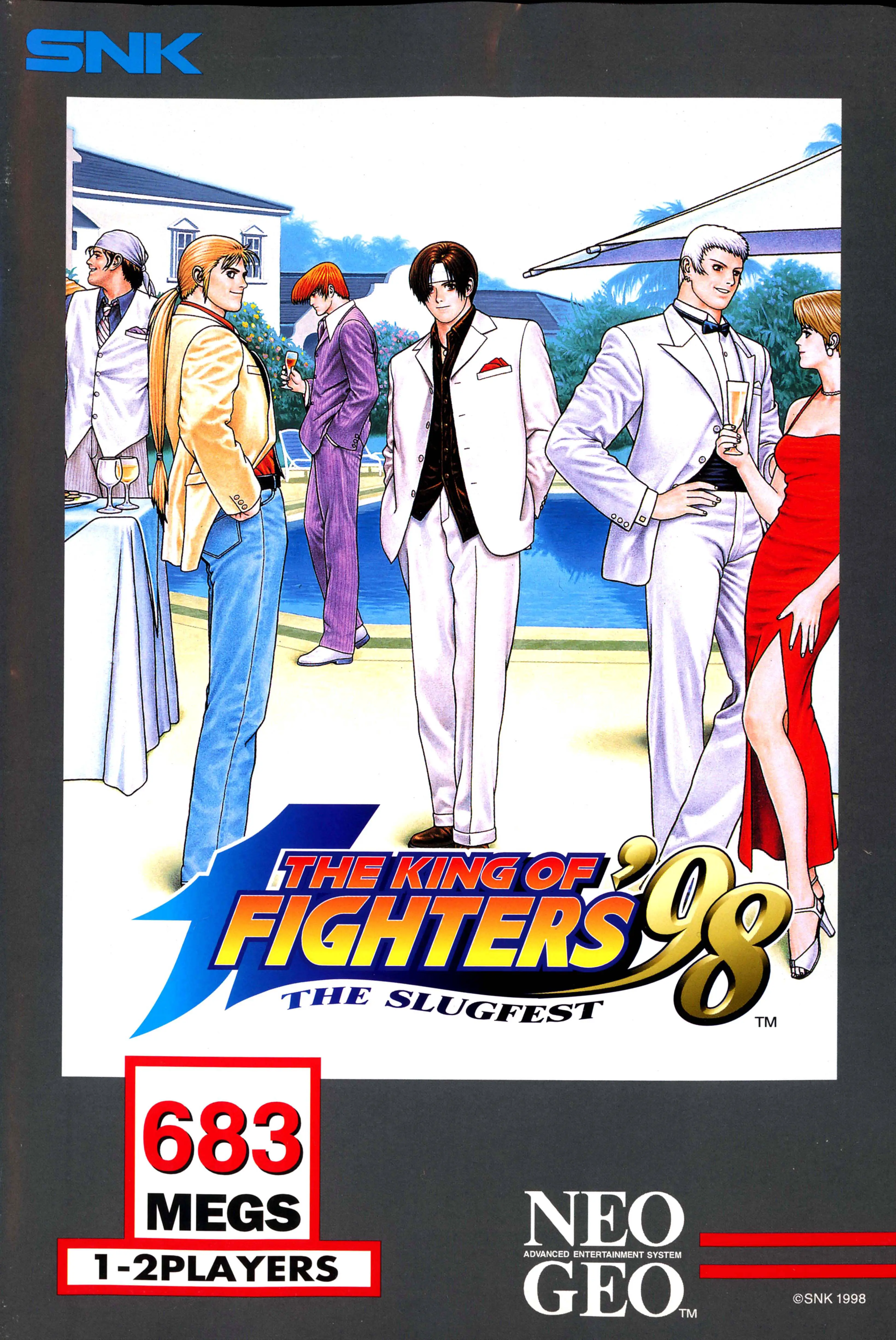 Capa de King of Fighters '98