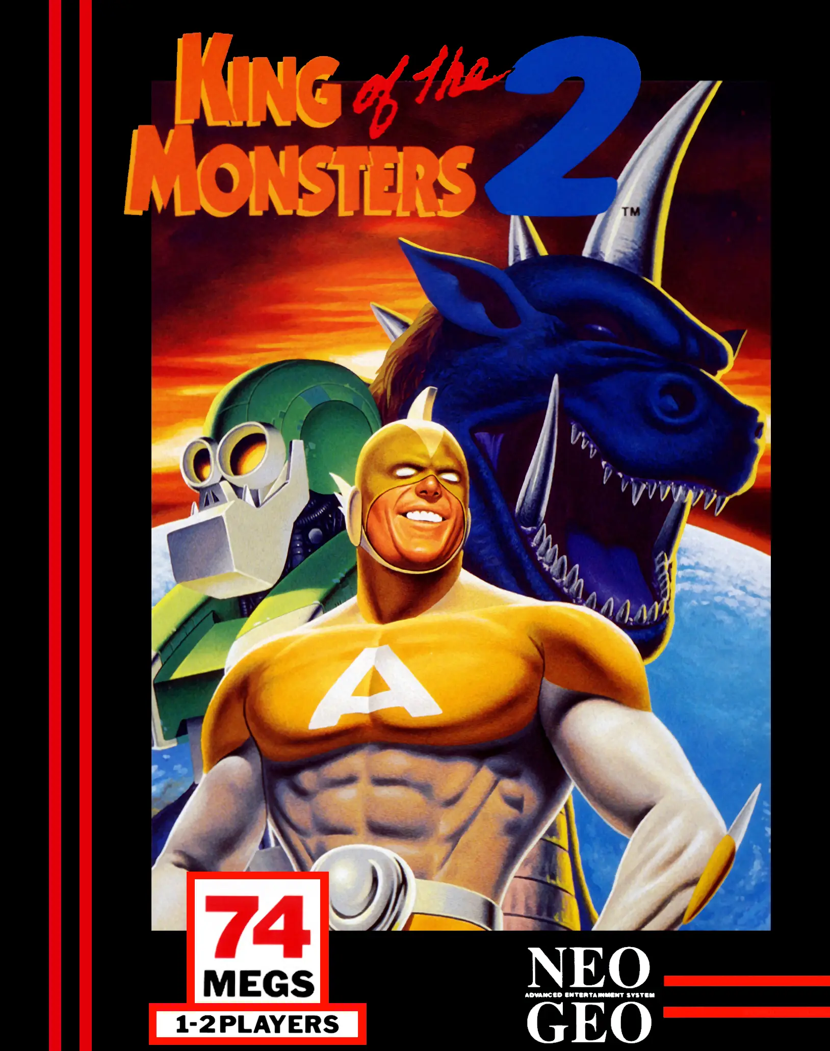 Capa de King of the Monsters 2