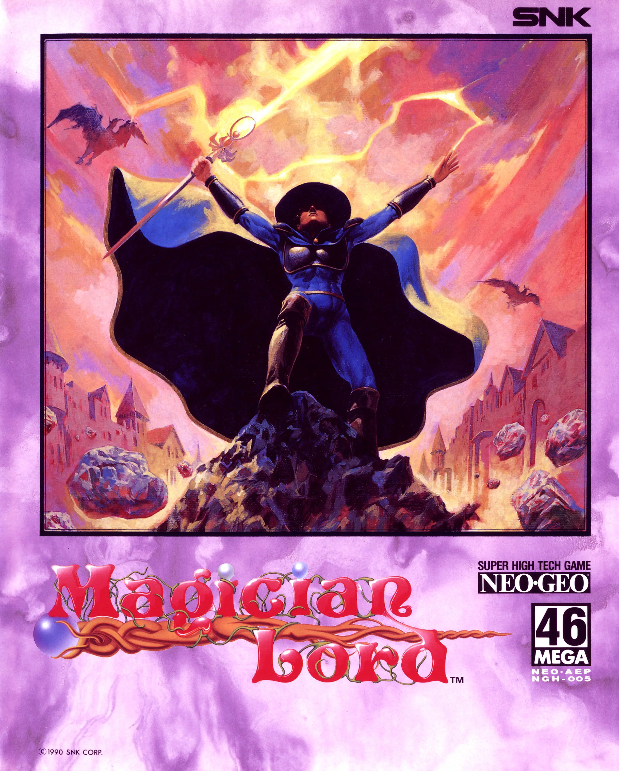 Capa de Magician Lord
