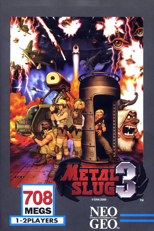 Capa de Metal Slug 3
