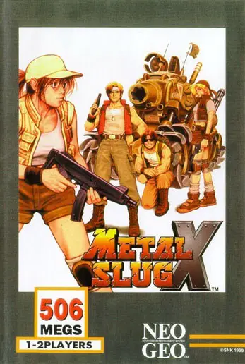 Capa de Metal Slug X