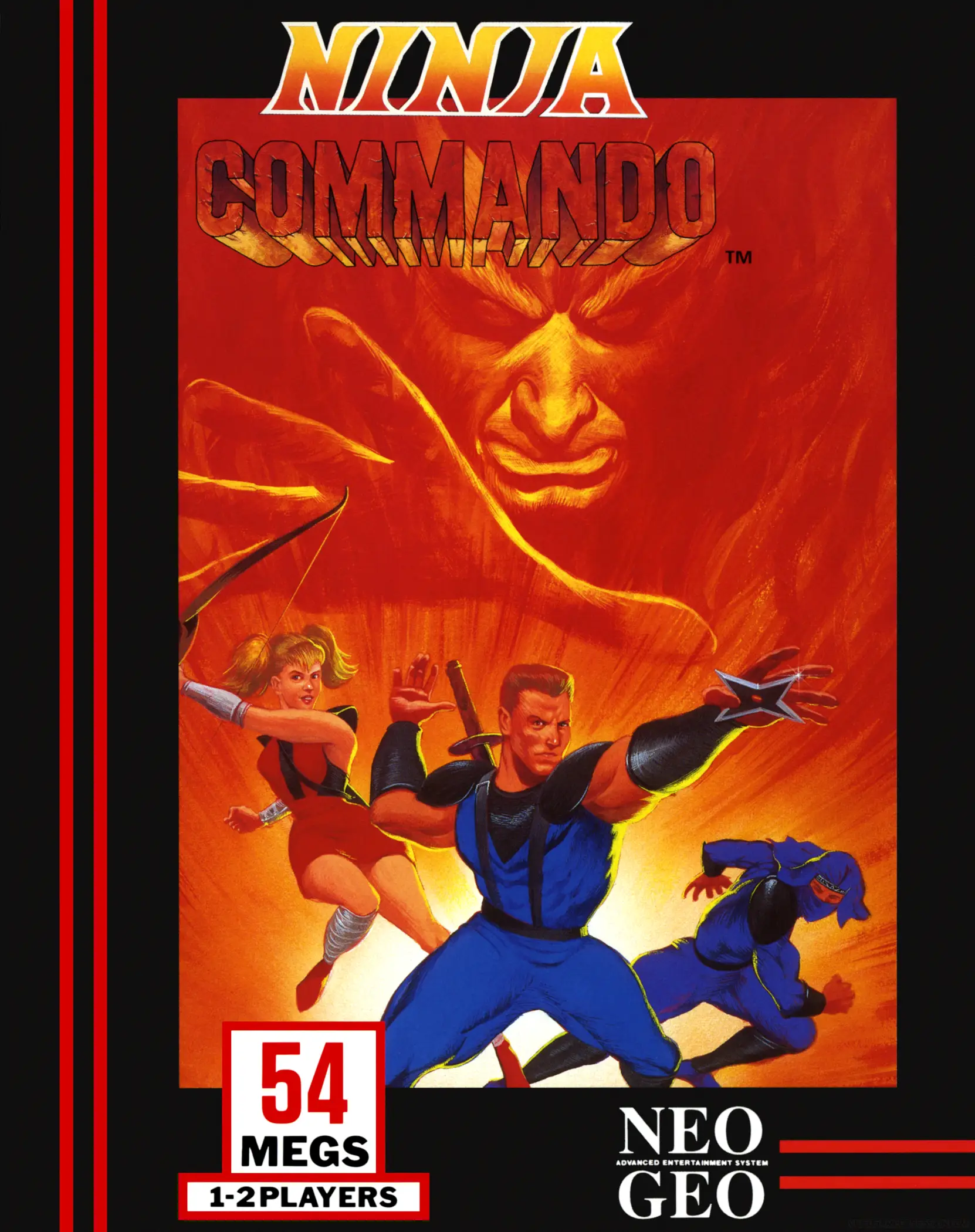 Capa de Ninja Commando