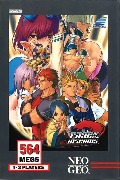 Capa de Rage of the Dragons