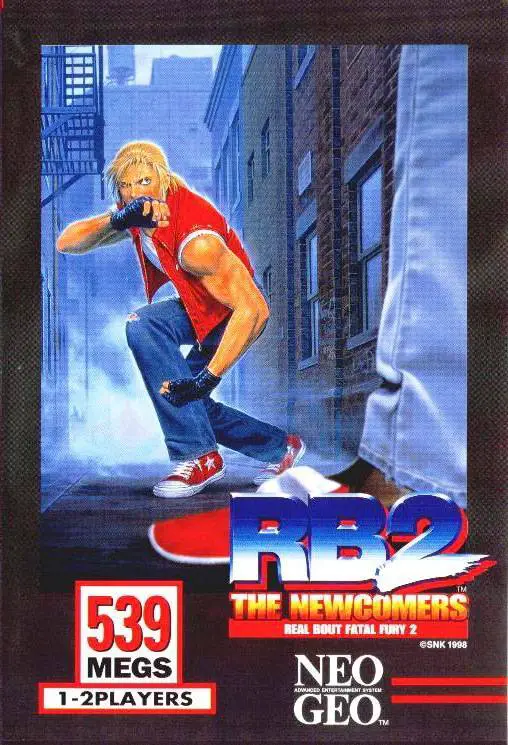 Capa de Real Bout Fatal Fury 2: The Newcomers