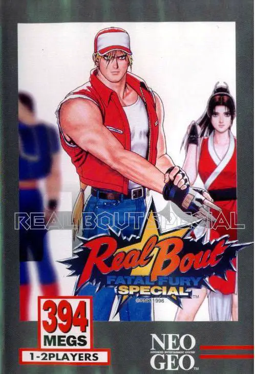 Capa de Real Bout Fatal Fury Special