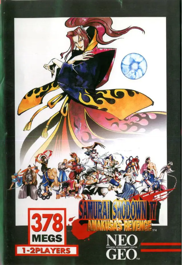 Capa de Samurai Shodown IV: Amakusa's Revenge