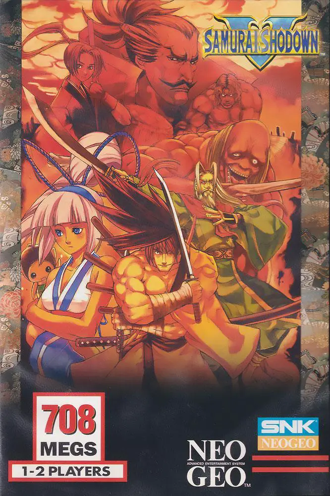 Capa de Samurai Shodown V