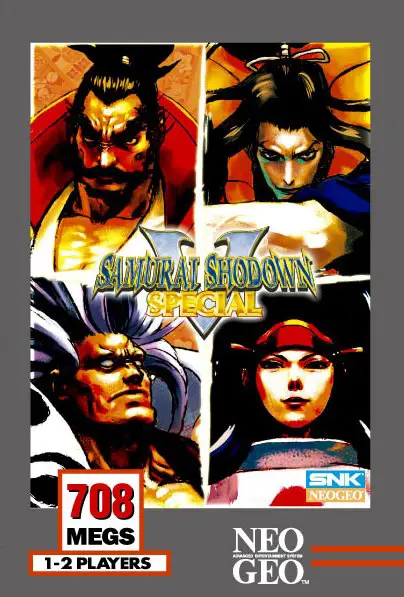 Capa de Samurai Shodown V Special