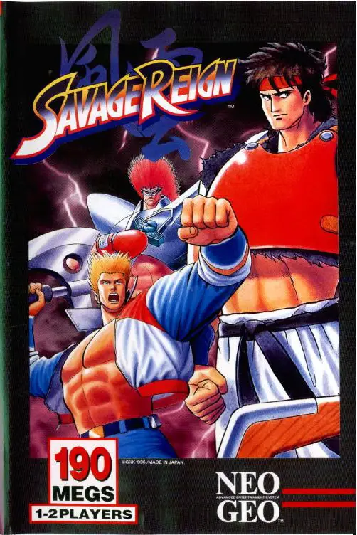 Capa de Savage Reign