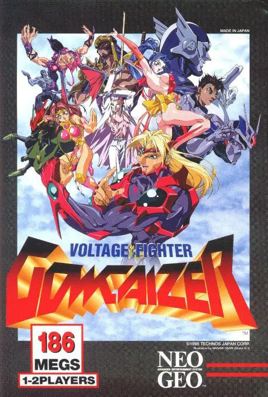 Capa de Voltage Fighter Gowcaizer
