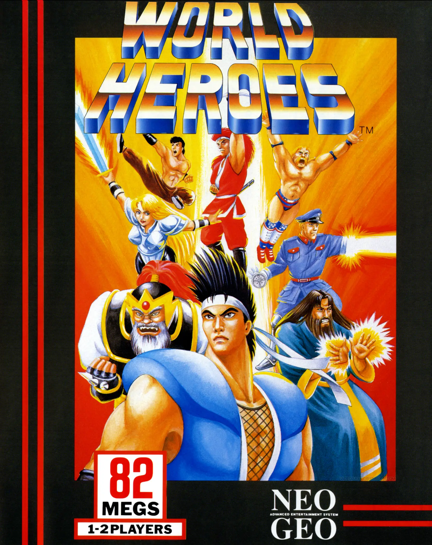 Capa de World Heroes