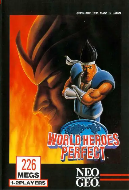 Capa de World Heroes Perfect
