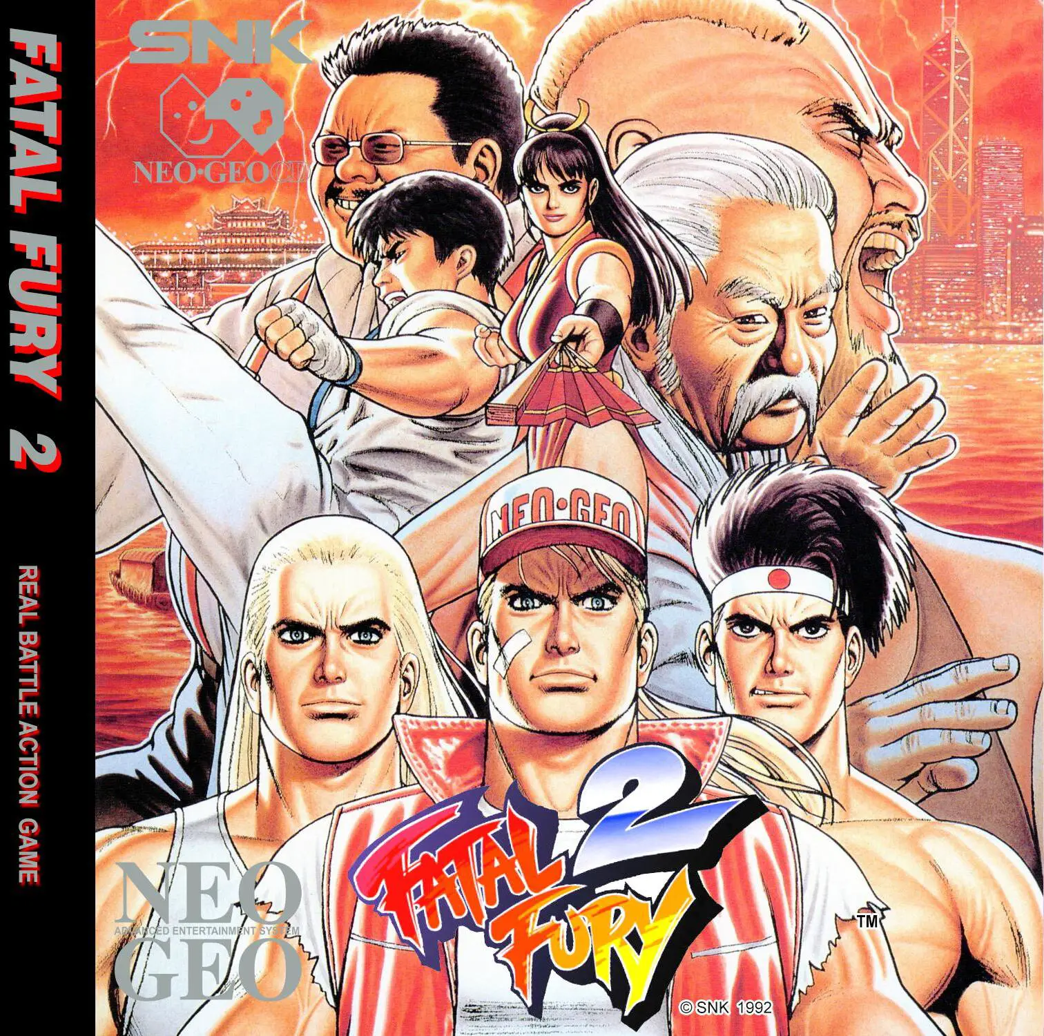 Capa de Fatal Fury 2