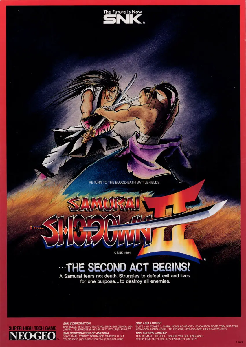 Capa de Samurai Shodown II