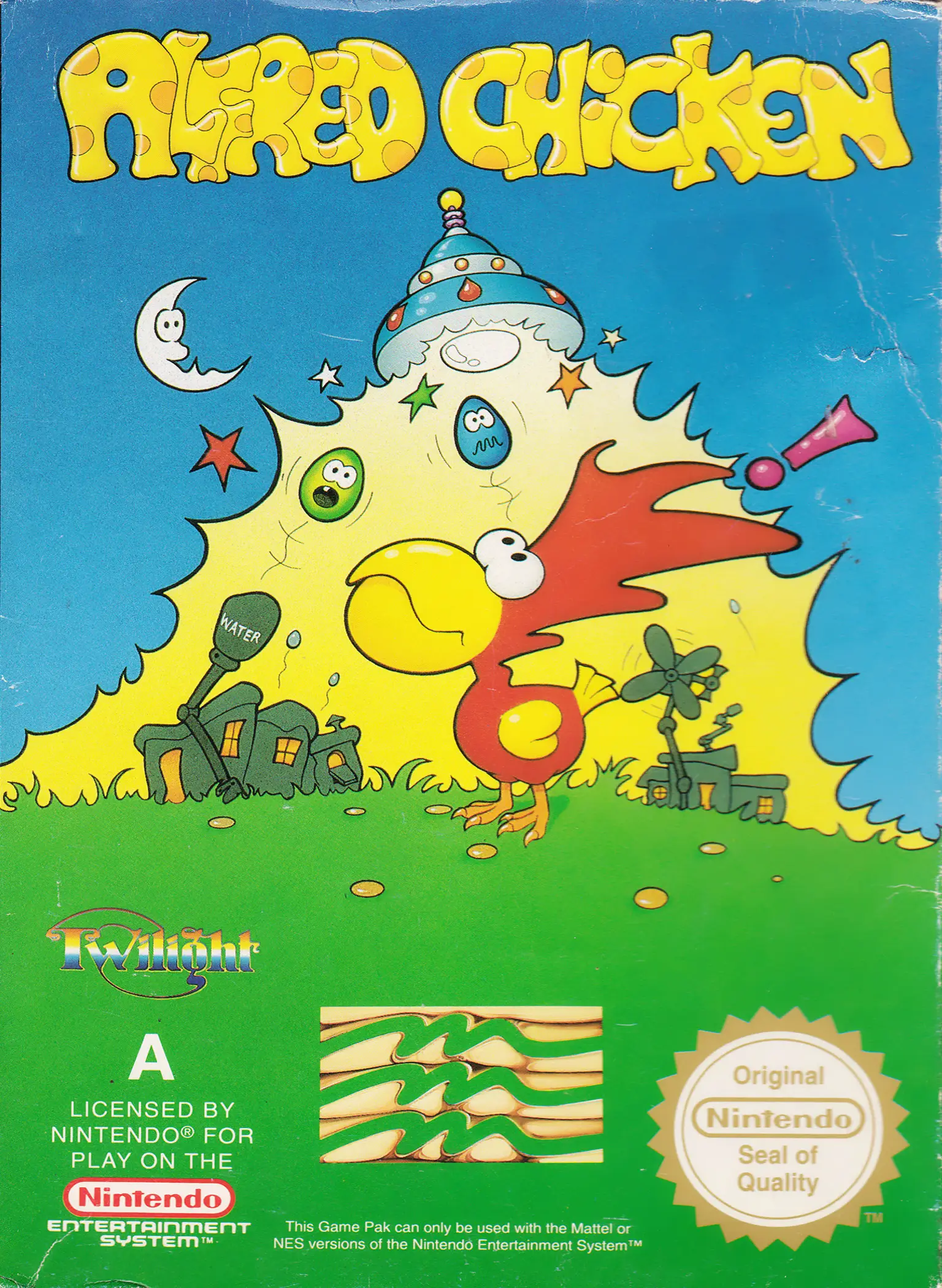 Capa de Alfred Chicken