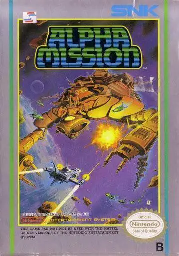 Capa de Alpha Mission