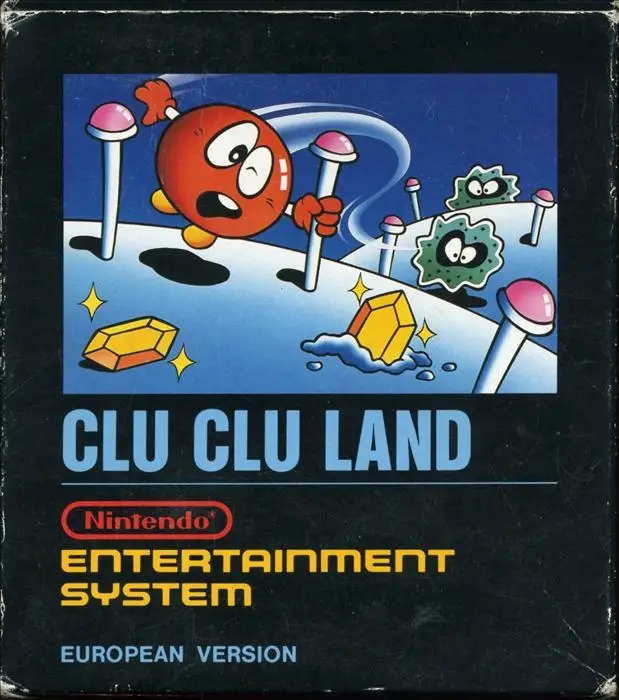 Capa de Clu Clu Land