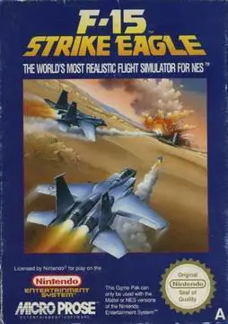 Capa de F-15 Strike Eagle