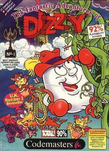 Capa de Fantastic Adventures of Dizzy
