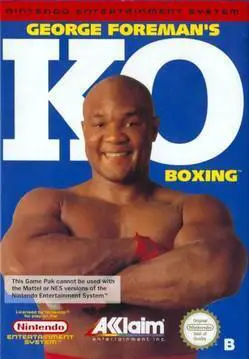 Capa de George Foreman's KO Boxing