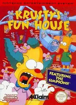 Capa de Krusty's Fun House