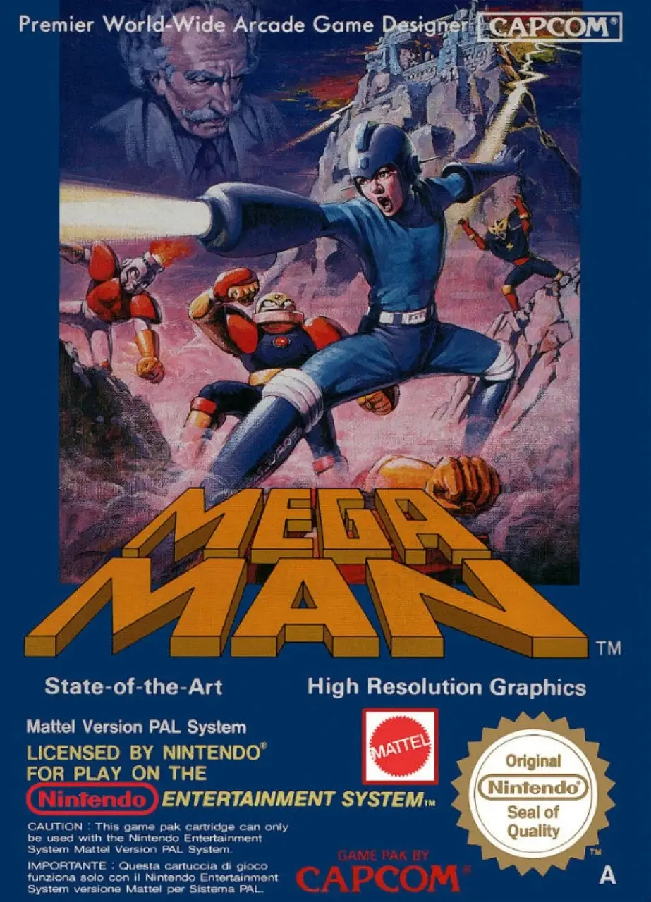 Capa de Mega Man