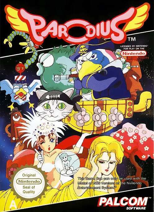 Capa de Parodius